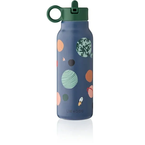 119. Liewood Falk Waterfles 350 ml Universum / Klassiek marineblauw