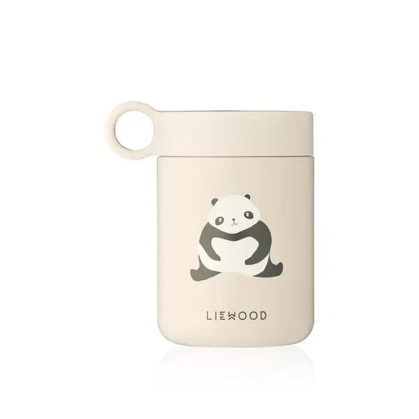120. Liewood Kiani Food Jar Panda / Sandy