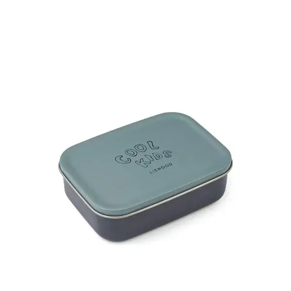 135. Liewood Nina Stainless Steel Lunchbox Cool kids / Dusty peppermint