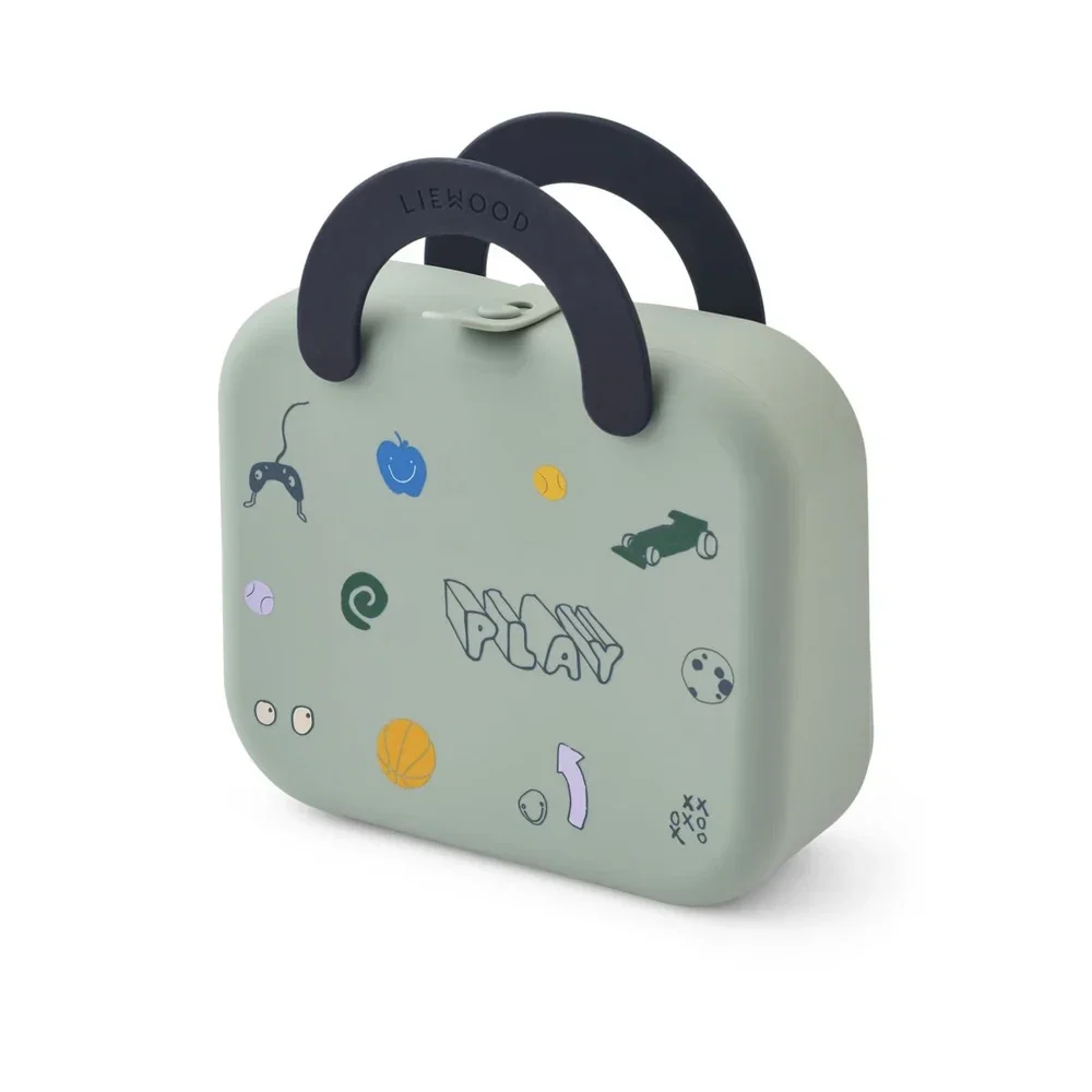 Liewood Elara Foldable Lunchbox Play / Dusty Peppermint