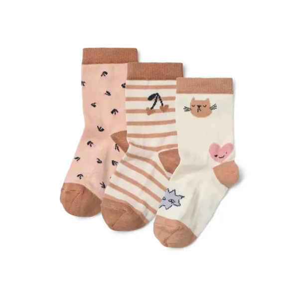 Liewood Silas Socks 3-Pack Mood mix 33/36