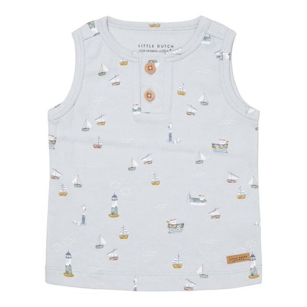 Little dutch Singlet Sailors Bay Blue - 86