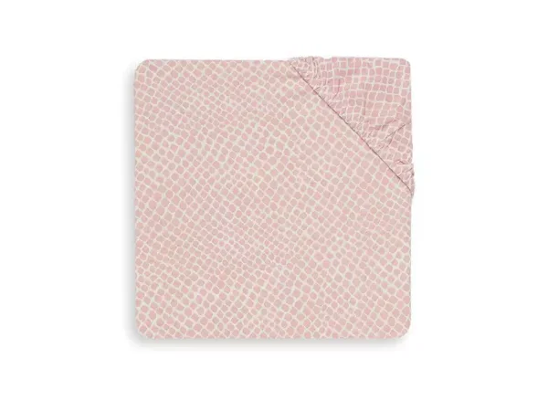 Jollein Hoeslaken Ledikant Jersey 60x120cm Snake - Pale