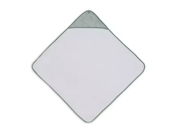 Jollein Badcape Snake 75x75cm - Ash Green