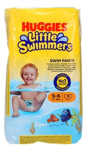 HUGGIES 11 Zwemluiers maat 5/6 11st