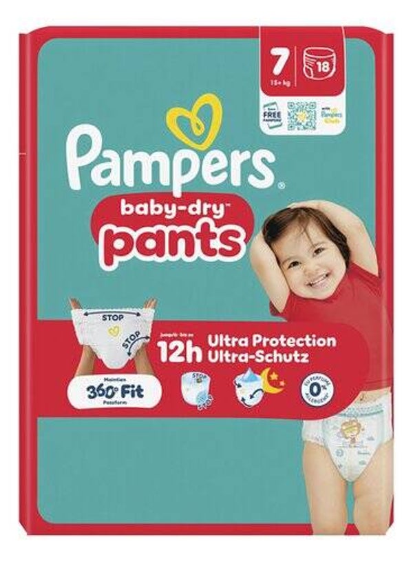 PAMPERS Baby dry pants M7 18st