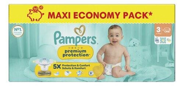 PAMPERS Prem.prot.luiers M3 108st