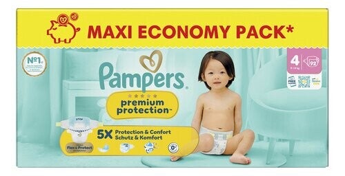 PAMPERS Prem.prot.luiers M4 92st