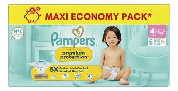 PAMPERS Prem.prot.luiers M4 92st