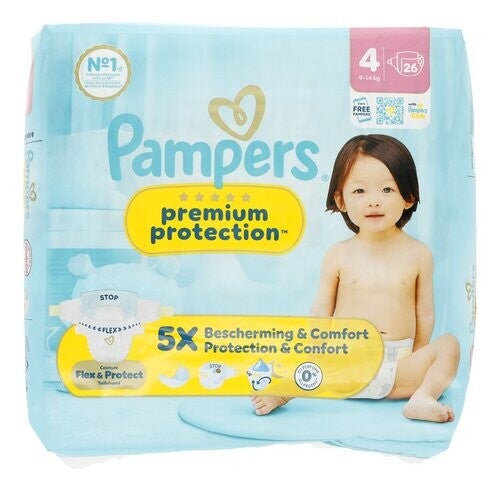 PAMPERS Prem.prot.luiers M4 26st