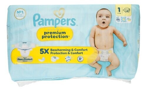 PAMPERS prem.prot.luiers M1 41st