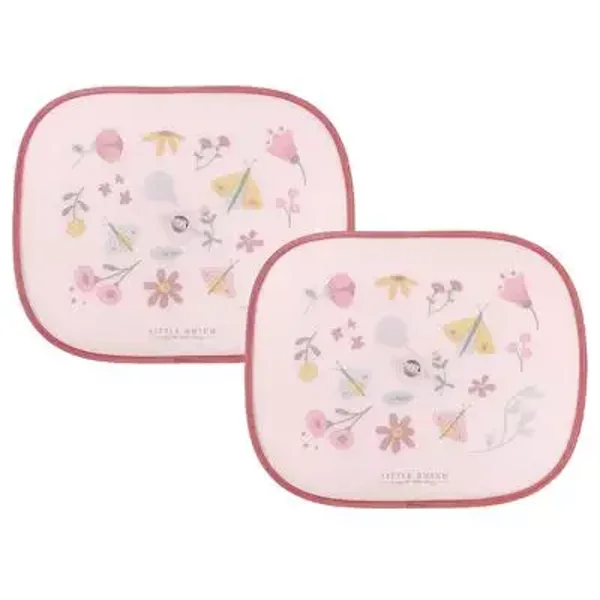 Little dutch Auto Zonneschermen Flowers & Butterflies