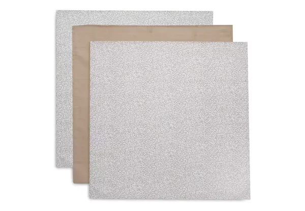 Jollein Hydrofiele Doek Small 70x70cm Dotted - 3 Stuks