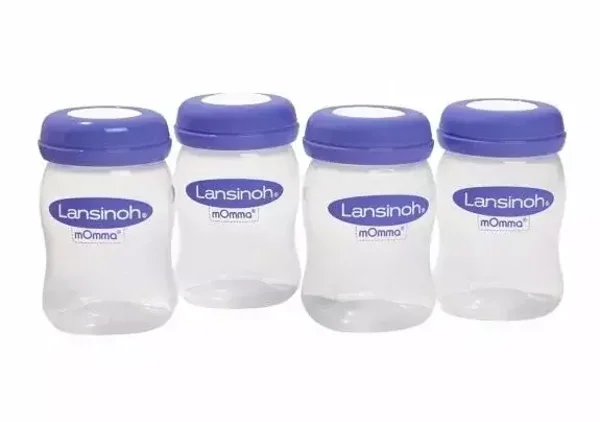 7. Borstvoeding bewaarflesjes 4 stuks - 160ml
