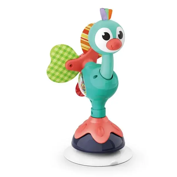 127. Bo jungle Suction Toy Cute Peacock