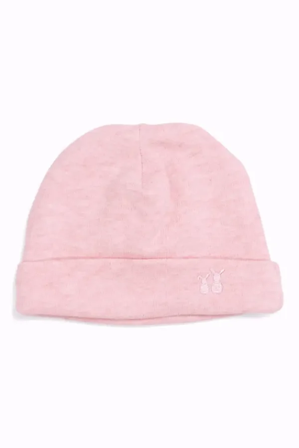 Poetree Baby mutsje Pink Melange