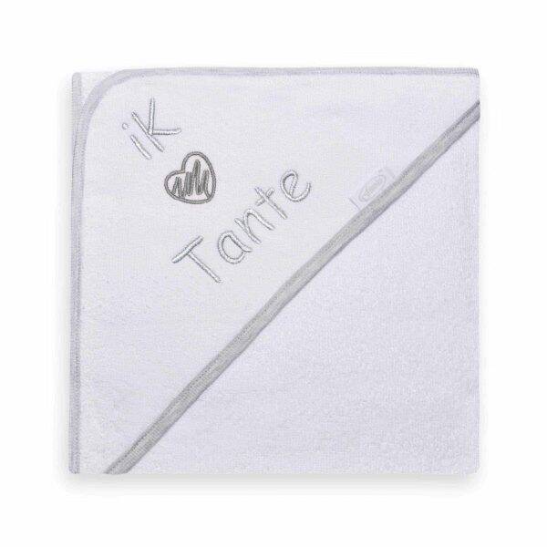 Funnies Badcape, Ik ❤️ tante, rood hartje