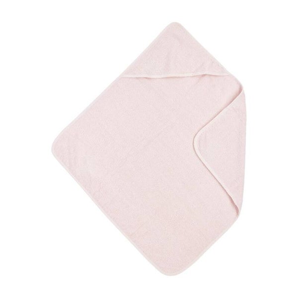 Badcape meyco lichtroze INCL borduurwerk