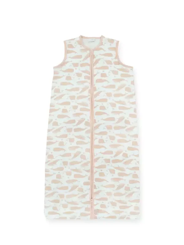 Jollein Baby Slaapzak Hydrofiel Whales - Pale Pink