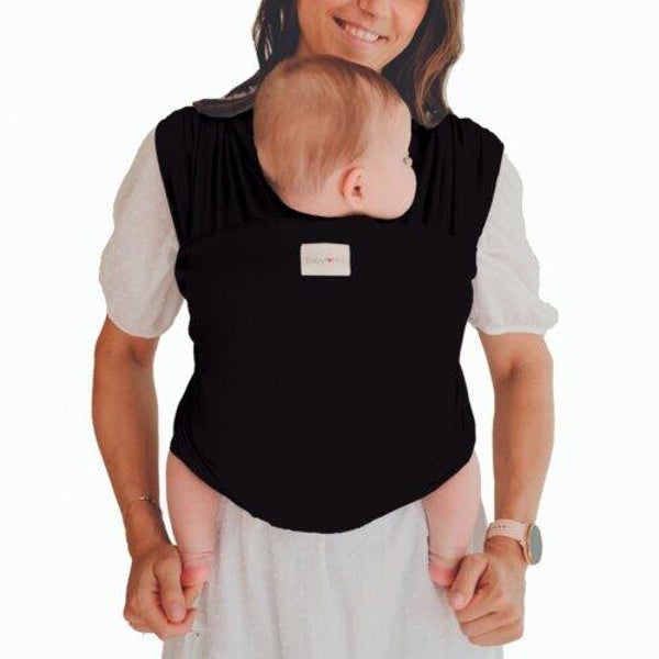 127. Babylonia Tricot-Slen Organic – black – One size