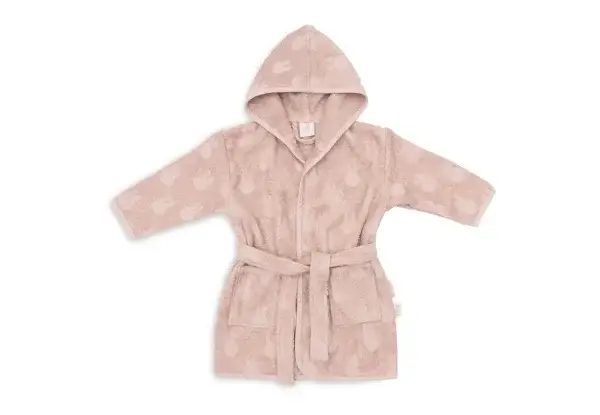 101. Jollein Badjas Badstof Miffy Jacquard Wild Rose 1-2jaar
