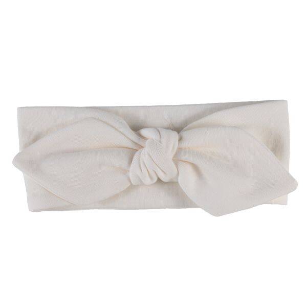 Baby Gi headband bow white 3 maand
