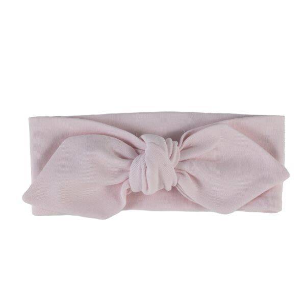 Baby Gi headband bow pastel pink  0-3 maand