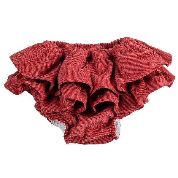 Baby Gi velours bordeaux bloomer