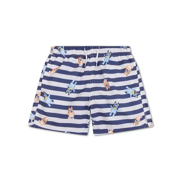 Swim Essentials Bluey | Blauw/Witte UV Zwembroek Jongens