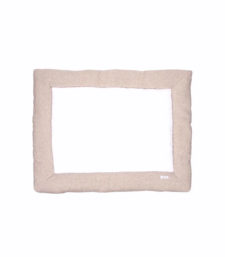 Poetree Boxkleed Chevron Light Camel