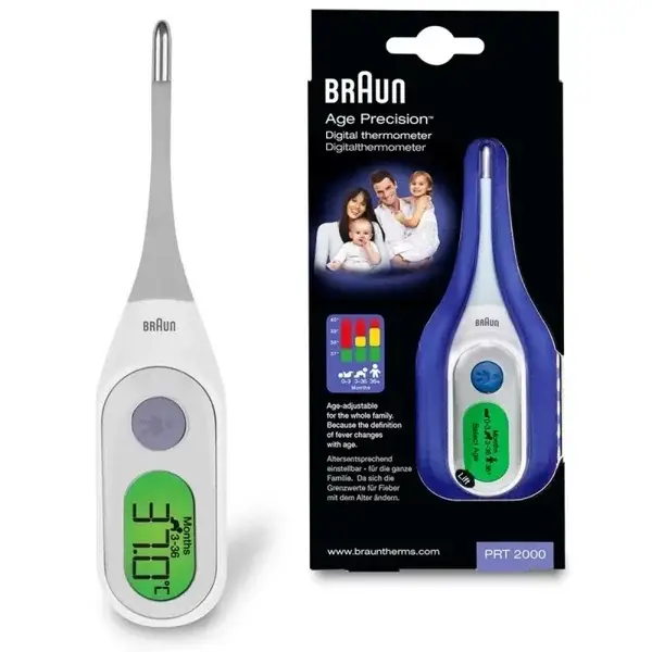 139. Braun Digitale Thermometer - PRT 2000