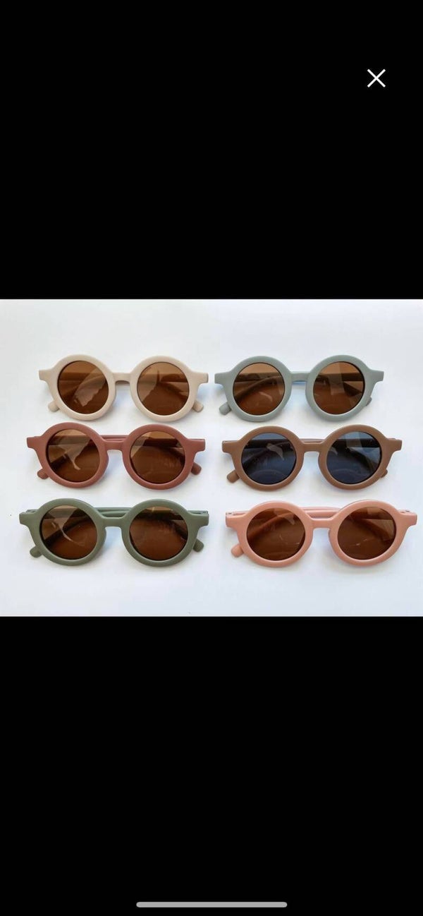 zonnebril classic dusty brown