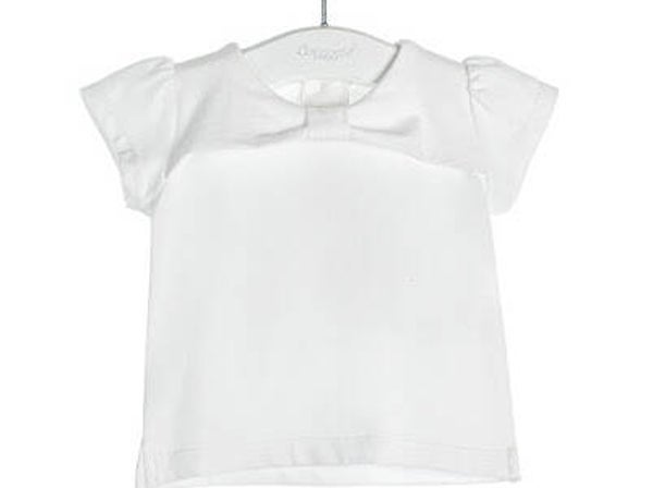 Coccodé witte t-shirt met strik