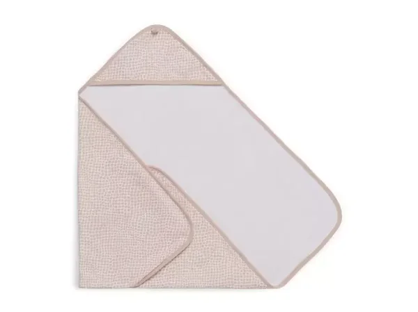 Jollein Badcape 75x75cm Snake Pale Pink