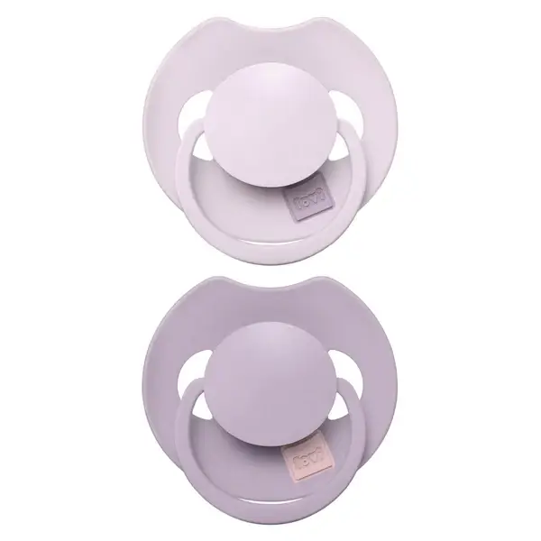 Difrax LOVI Fopspeen Dynamisch 18+ maanden Prime  Lilac / Violet