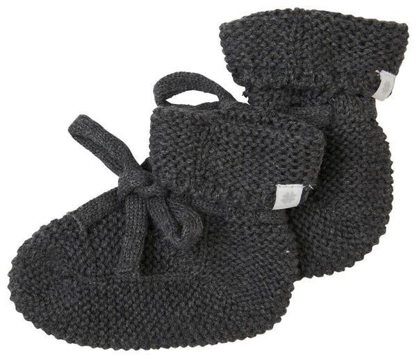 Noppies Booties dark grey melange