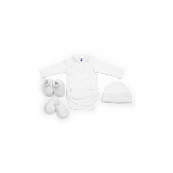 Cambrass newborn set 4delig wit