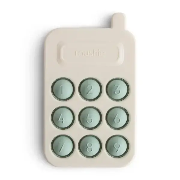 133. Mushie Telefoonpers speelgoed Cambridge Blue
