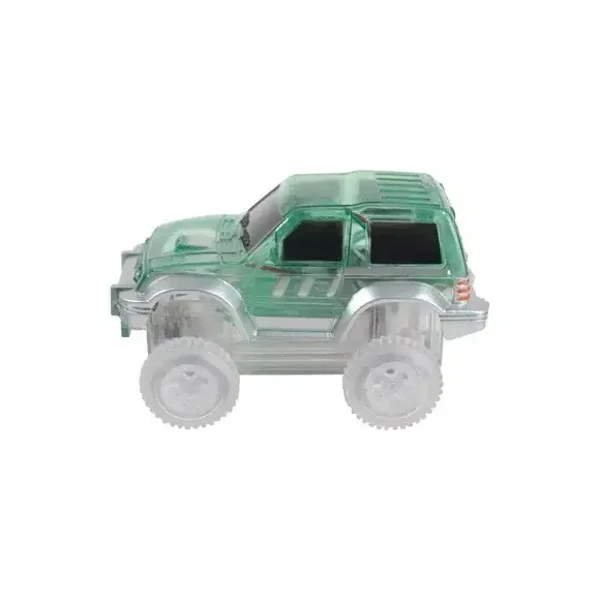 145. Clever Clixx Race Track Car Pastel Groen