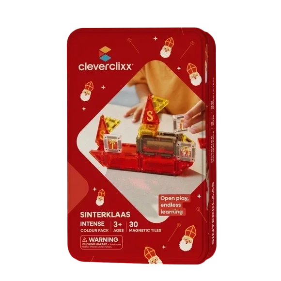 150. clever clixx Mini Tiles Sinterklaas | 30 pieces