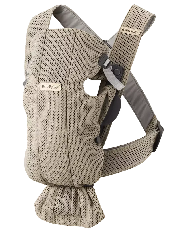 4. Baby Bjorn BABY CARRIER MINI 3D Mesh Grey Beige