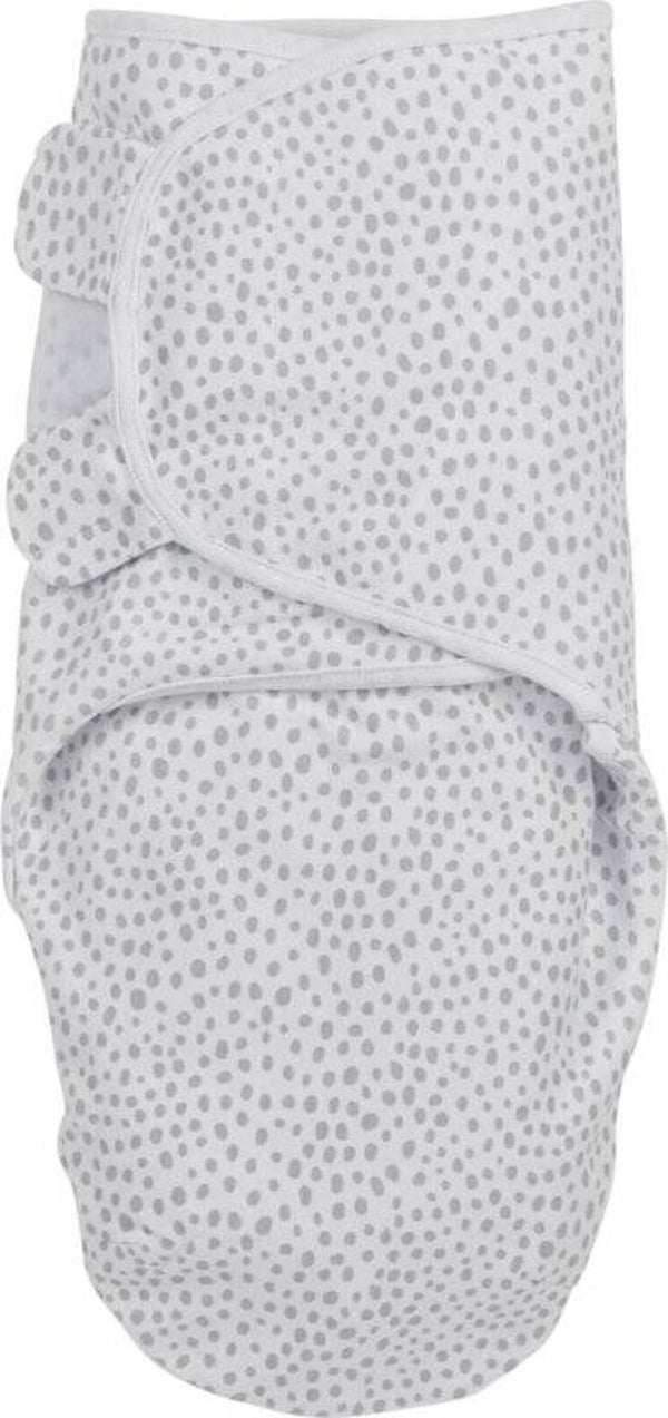Swaddle Meyco Cheetah Lichtgrijs  0-3 MAAND
