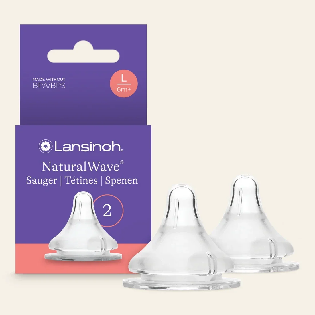 Lansinoh NaturalWave® Speen L