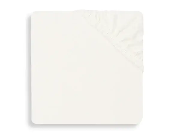 137. Jollein Hoeslaken Ledikant Jersey 60x120cm - Ivory