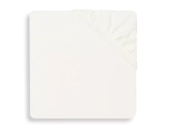 Jollein Hoeslaken Ledikant Jersey 60x120cm - Ivory