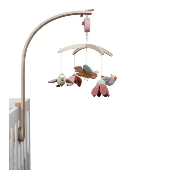 Little dutch Houten muziekmobiel Flowers & Butterflies