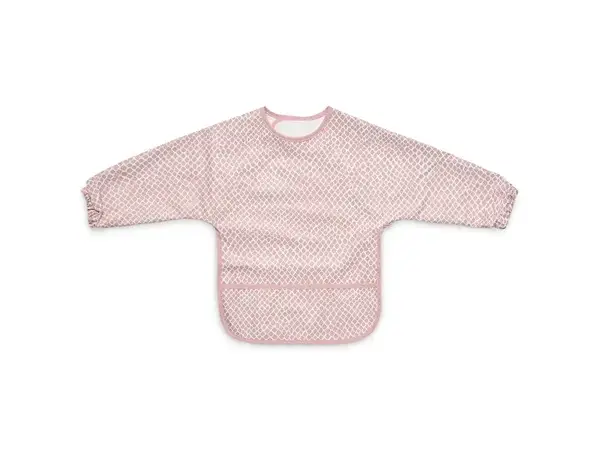 47. Jollein Slab Waterproof Met Mouw Snake - Pale Pink