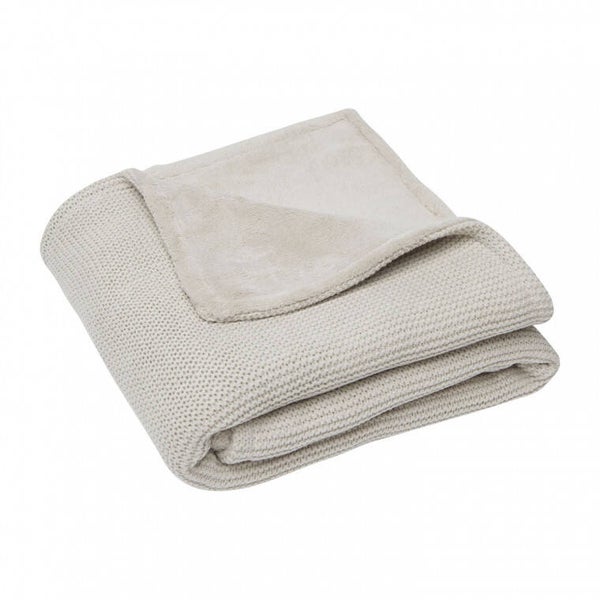 Jollein Blanket 100x150 fleece nougat