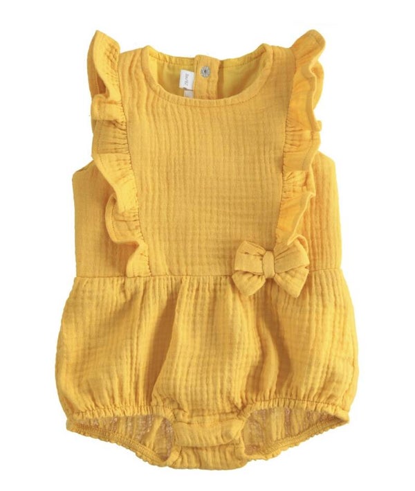 SUMMER ROMPER YELLOW 3 MAAND