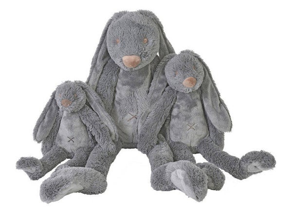Deep grey Rabbit Richie 38cm